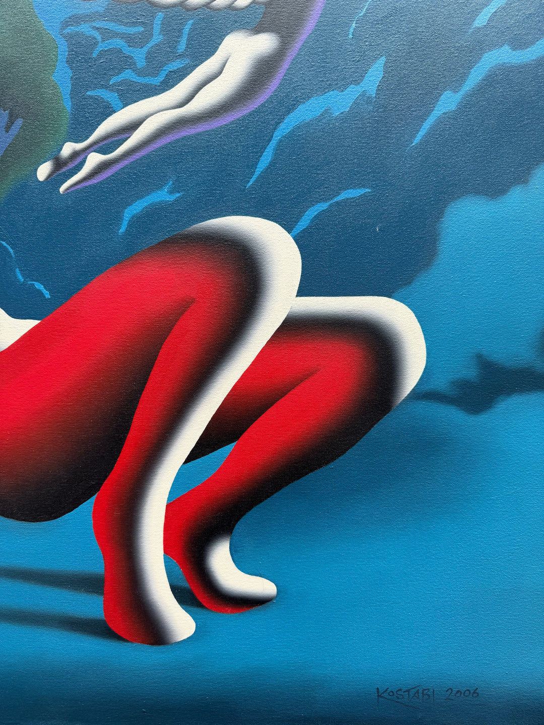 His final sound in my ear | Mark Kostabi