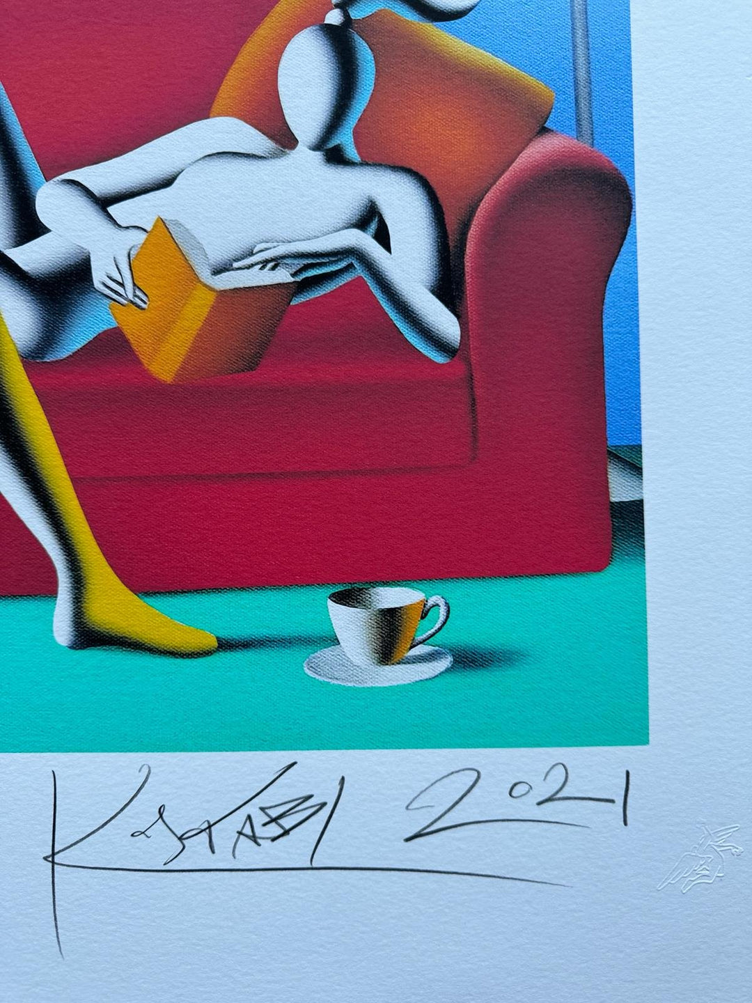 The perfect moment | Mark Kostabi