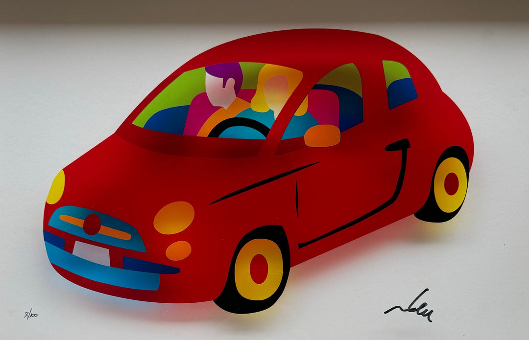 My city car (Plexiglass)  | Marco Lodola