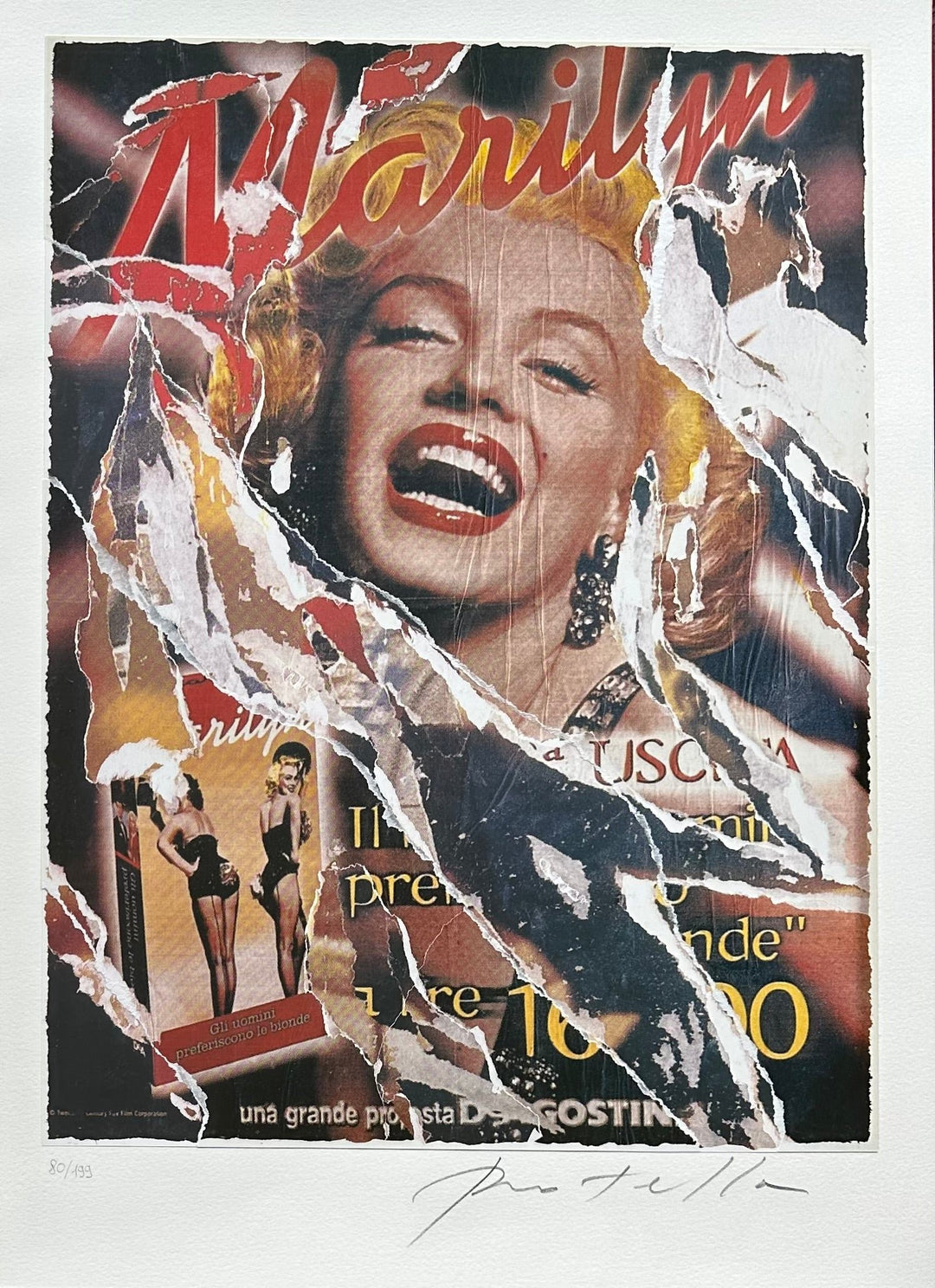 Bellezza Eterna | Mimmo Rotella & Alda Merini