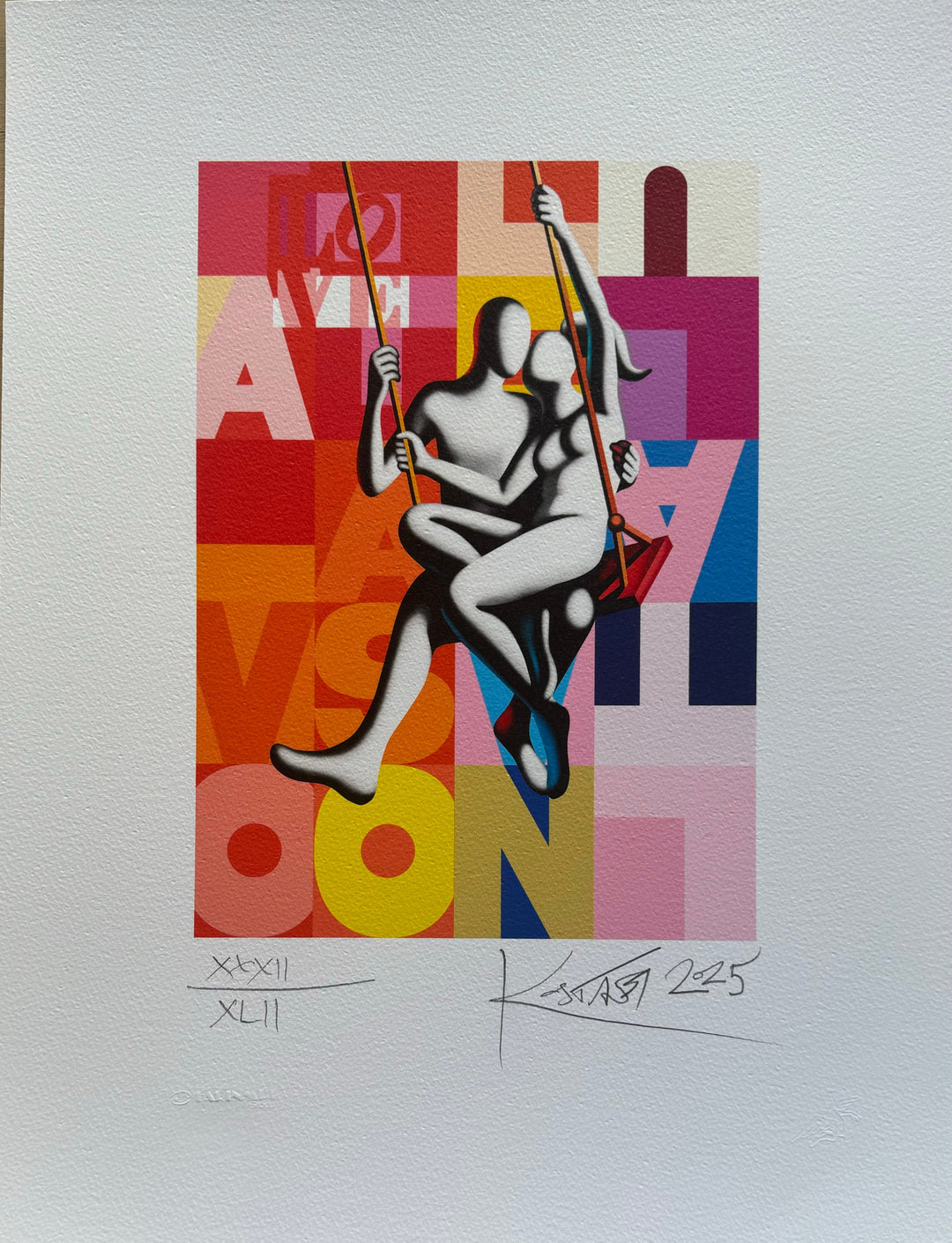 The language of love | Mark Kostabi