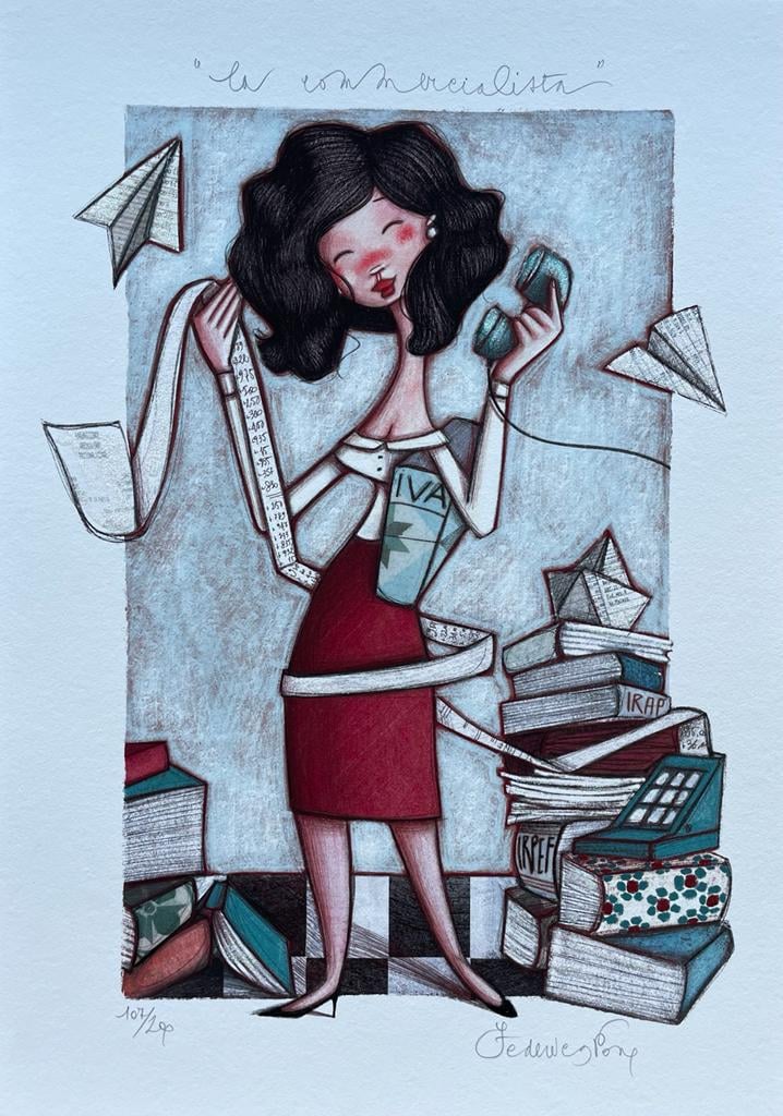 La Commercialista | Federica Porro - Arte Focus™