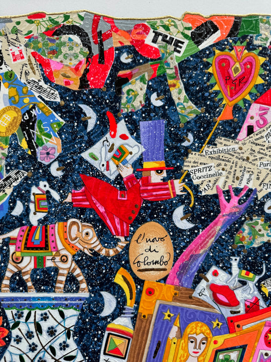 Il giorno inizia dalle pagine dei libri (fondo bianco) | Francesco Musante