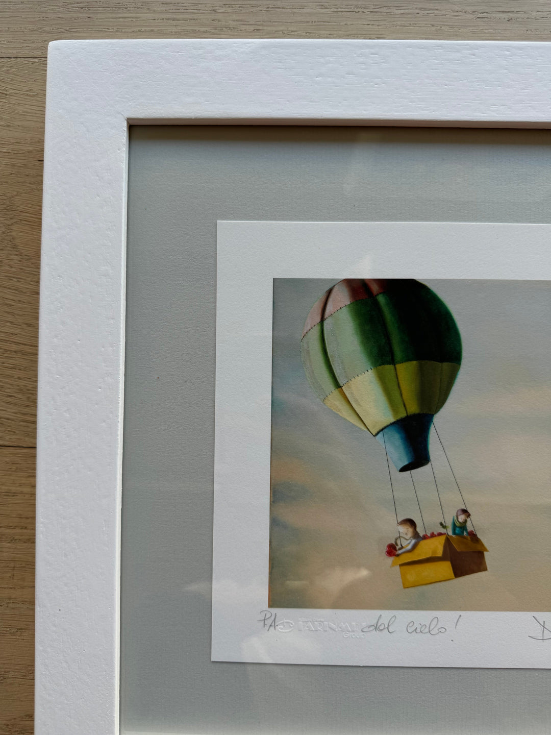 Opera incorniciata: Dal cielo  | Diego Santini