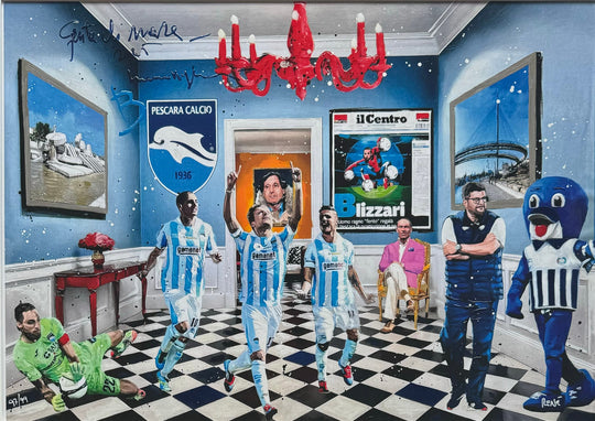 Opera incorniciata: "Big Pescara" - Commemorative edition | Renè