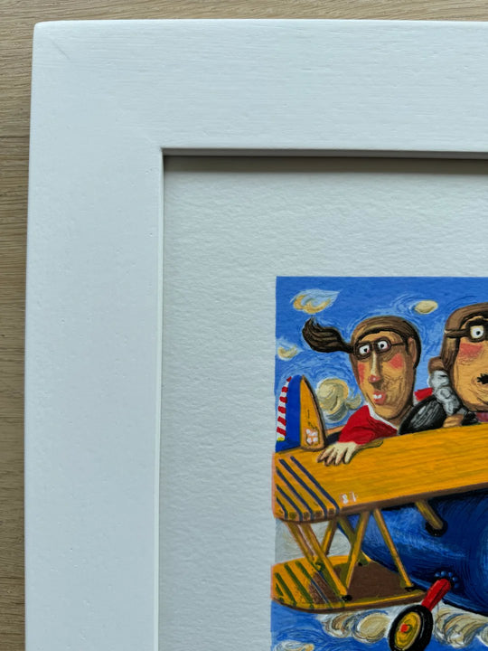 Opera incorniciata: Aereoplanino  | Pino Procopio