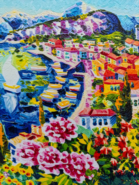 Opera incorniciata: Il vento leggero del lago  | Athos Faccincani