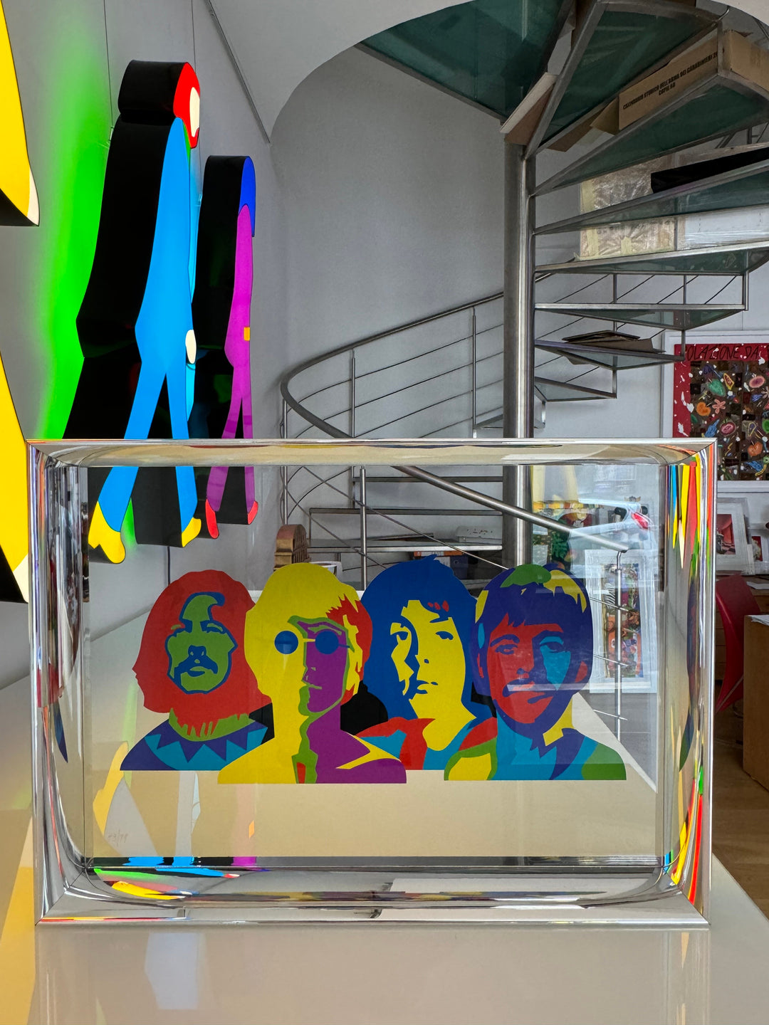 Our song (Plexiglass) | Marco Lodola