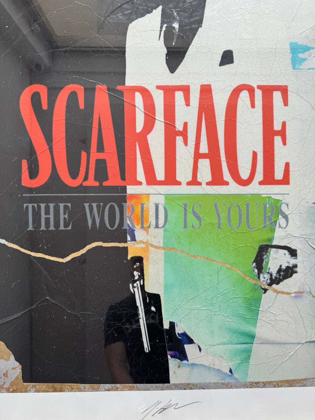 Opera incorniciata: Scarface | Giuliano Grittini