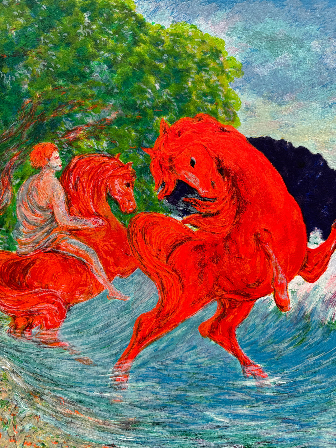 Cavalli sul mare | Aligi Sassu