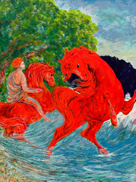 Cavalli sul mare | Aligi Sassu