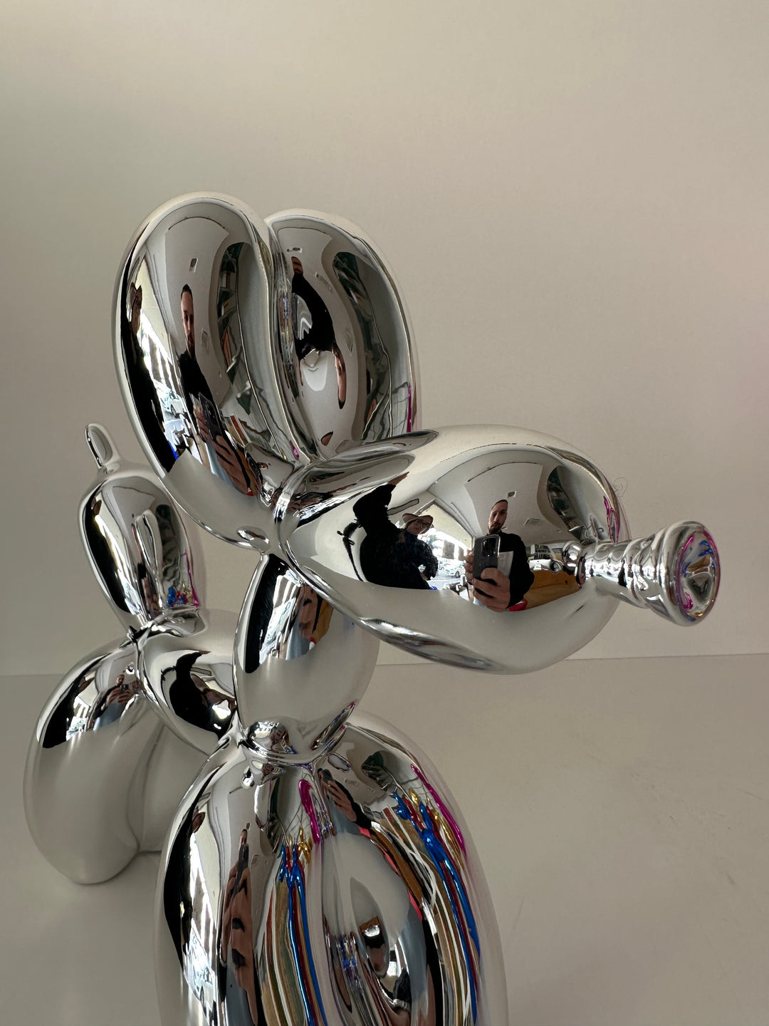 Balloon Dog Silver L | Jeff Koons (After)