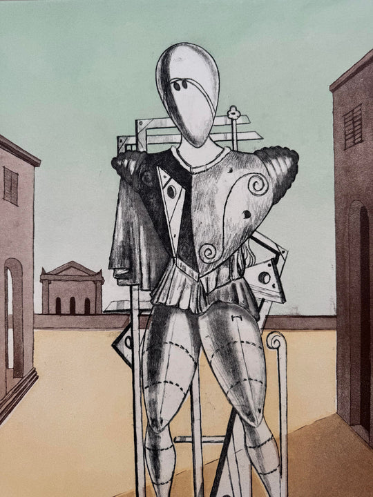 Il trovatore nella piazza | Giorgio De Chirico