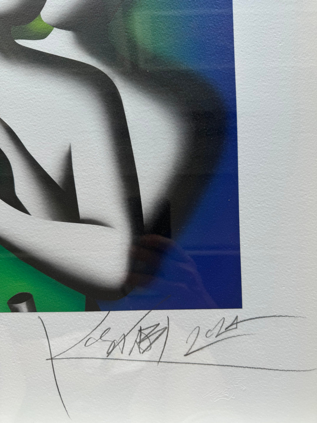 Opera incorniciata: Harmony in motion  | Mark Kostabi