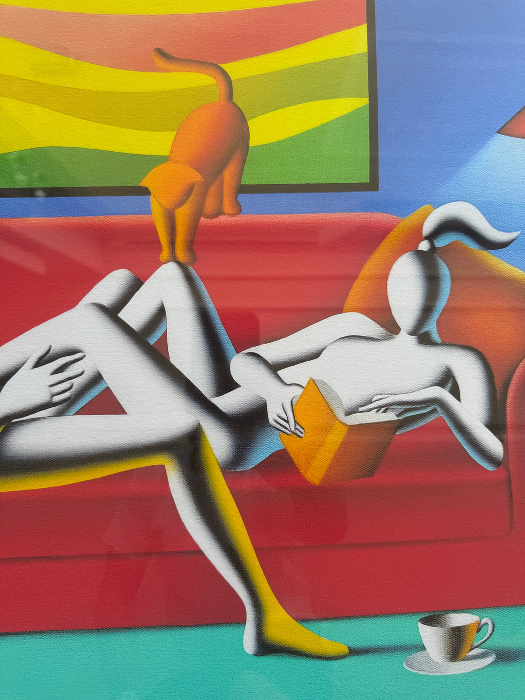 Opera incorniciata: Perfect moment  | Mark Kostabi