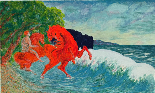 Cavalli sul mare | Aligi Sassu