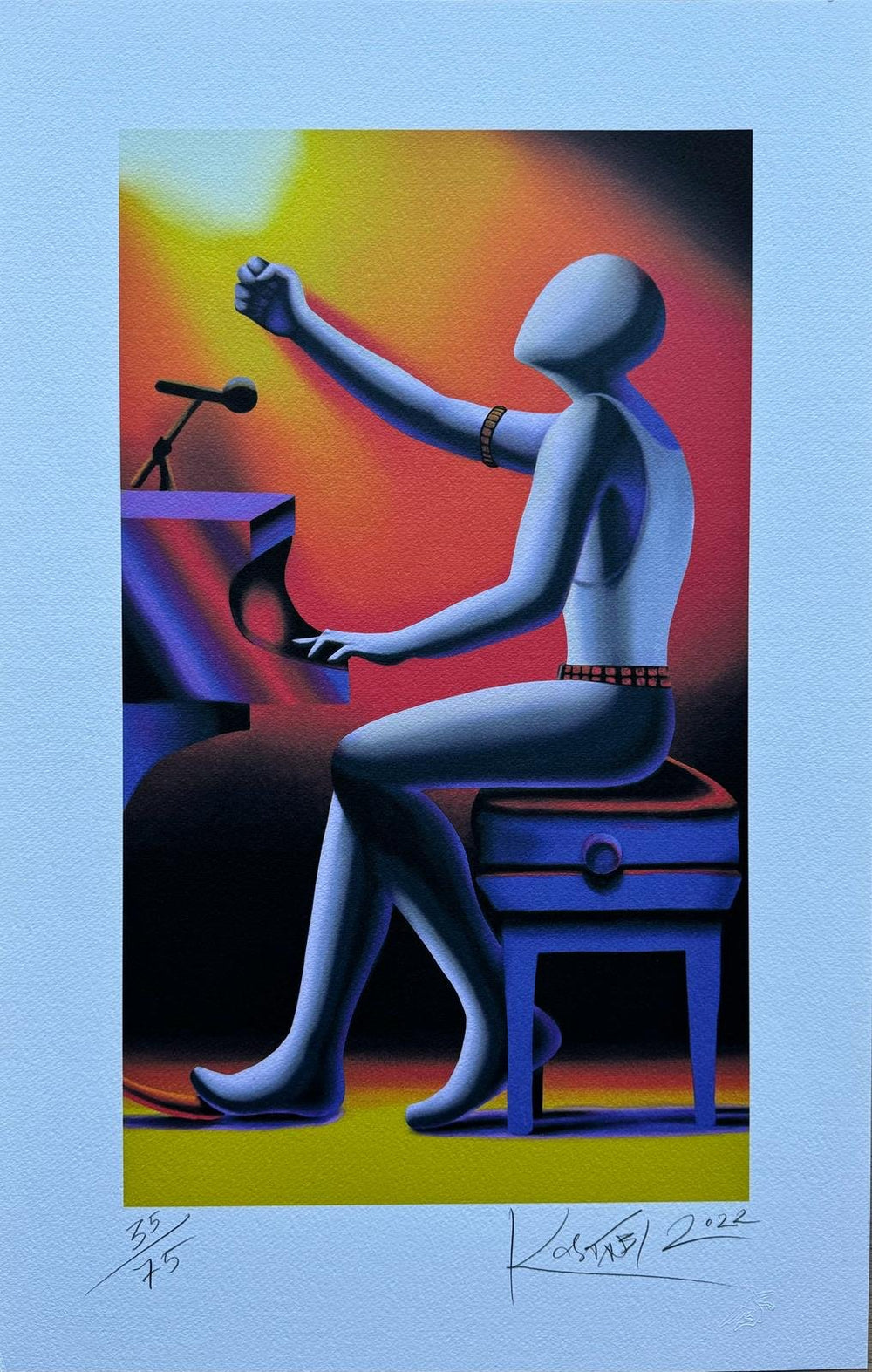 Breaking free | Mark Kostabi