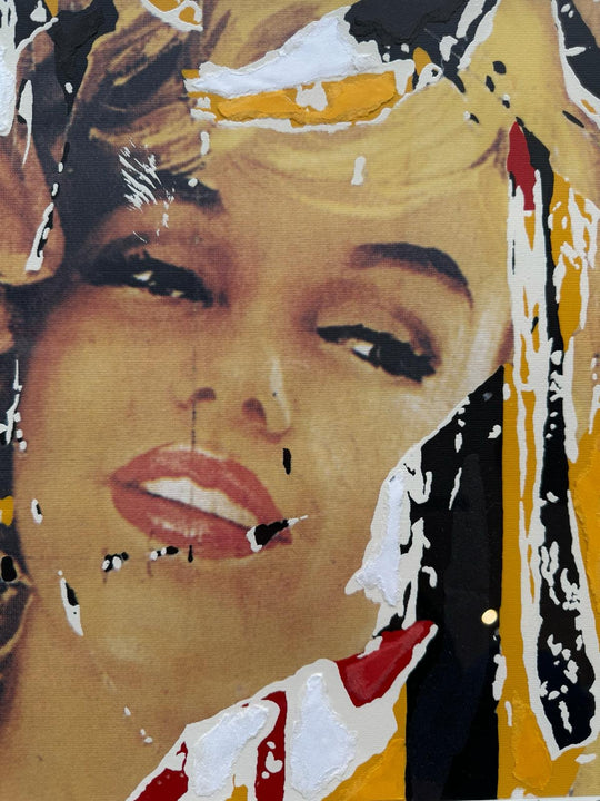 Marilyn, I Volti VII | Mimmo Rotella