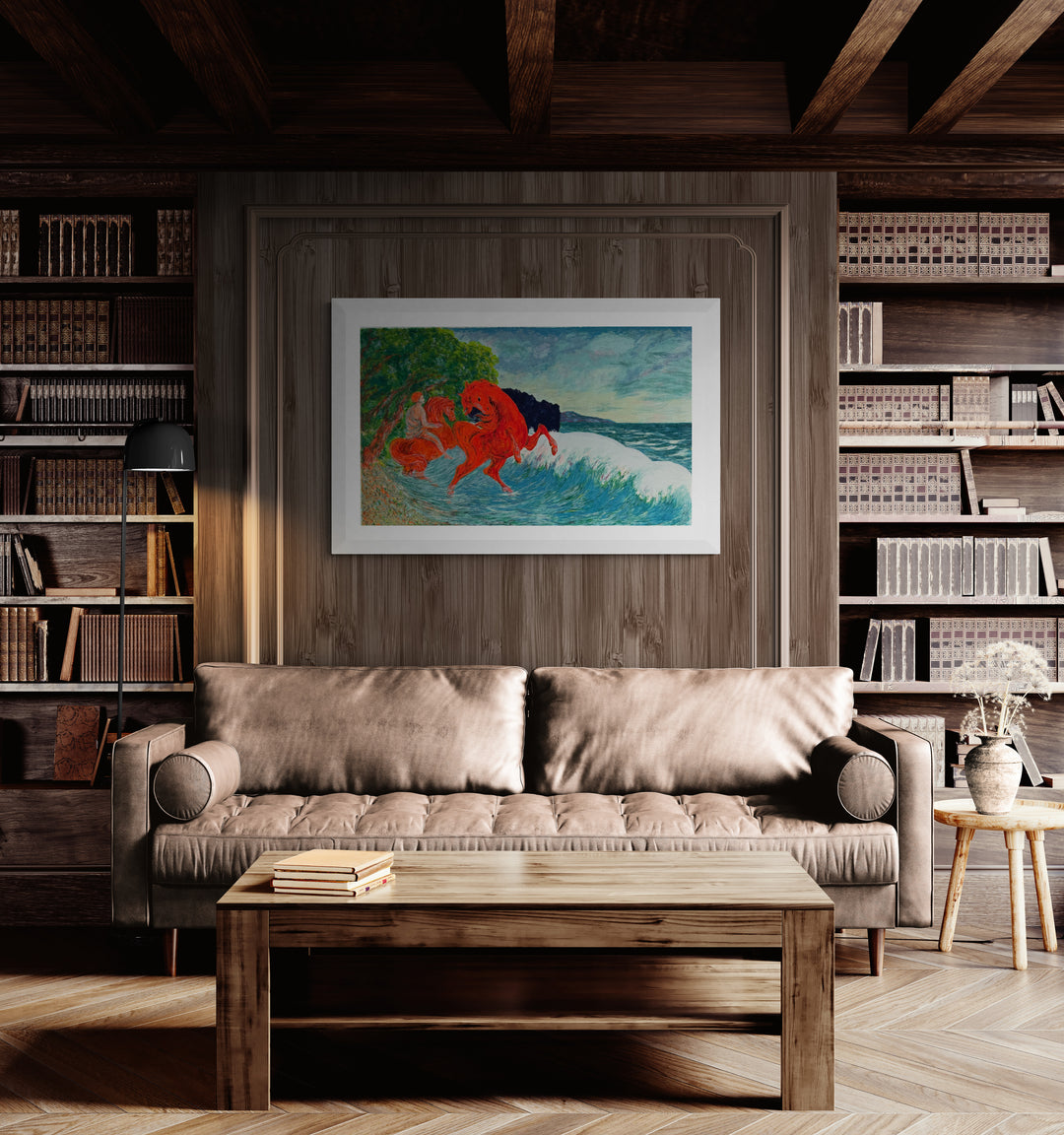 Cavalli sul mare | Aligi Sassu