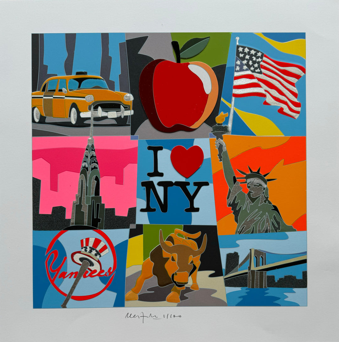 Cofanetto "Inside New York" | Ugo Nespolo