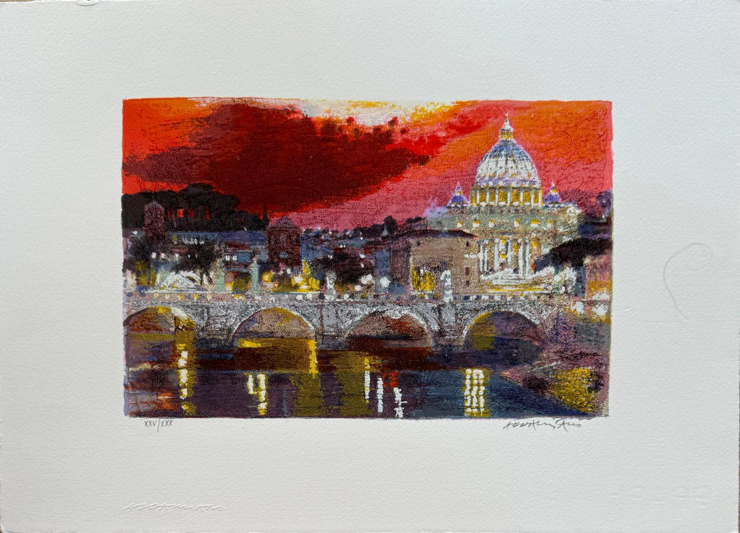 Il tevere (Rosso) | Natale Addamiano