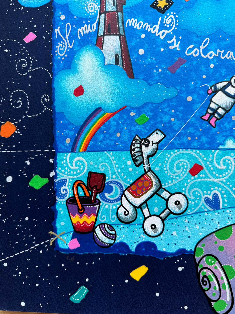 Il mio mondo si colora di pura fantasia  | Andrea Agostini