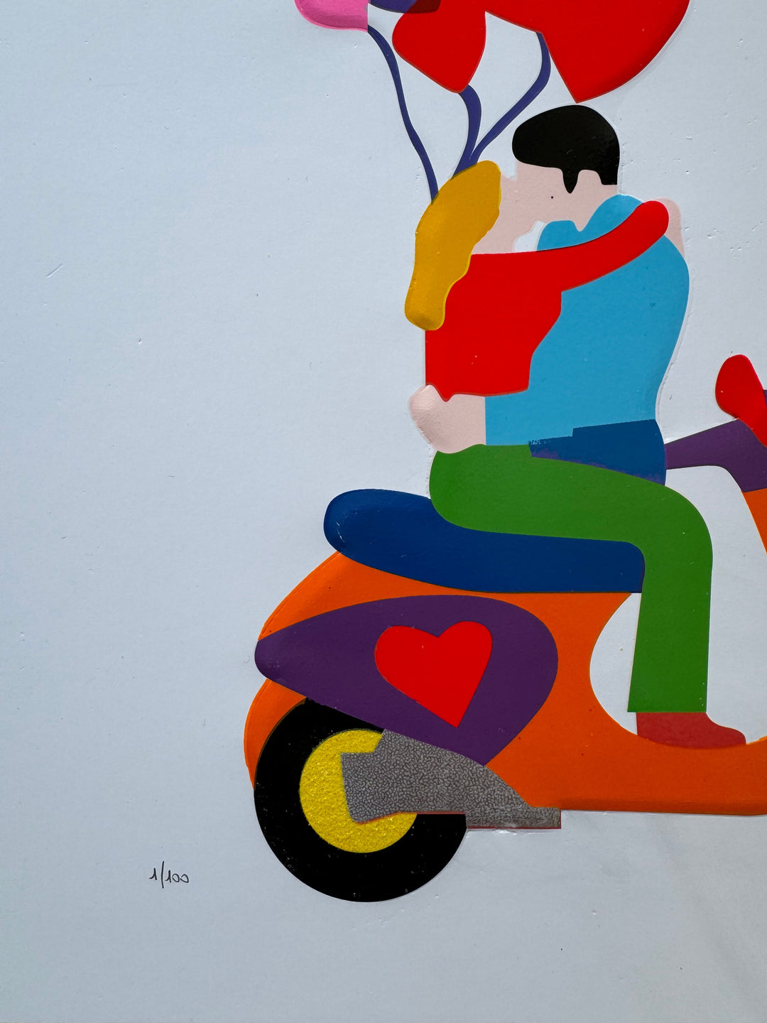 Kissing heart | Marco Lodola