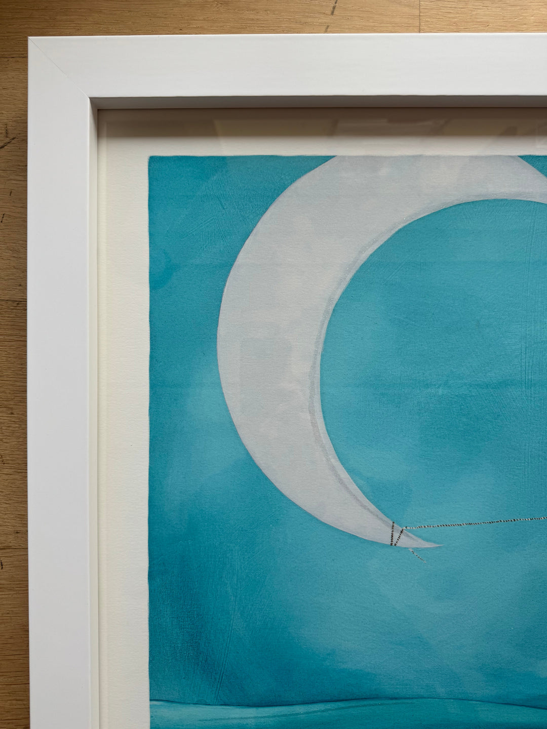 Opera incorniciata: "Col vento in poppa" | Diego Santini