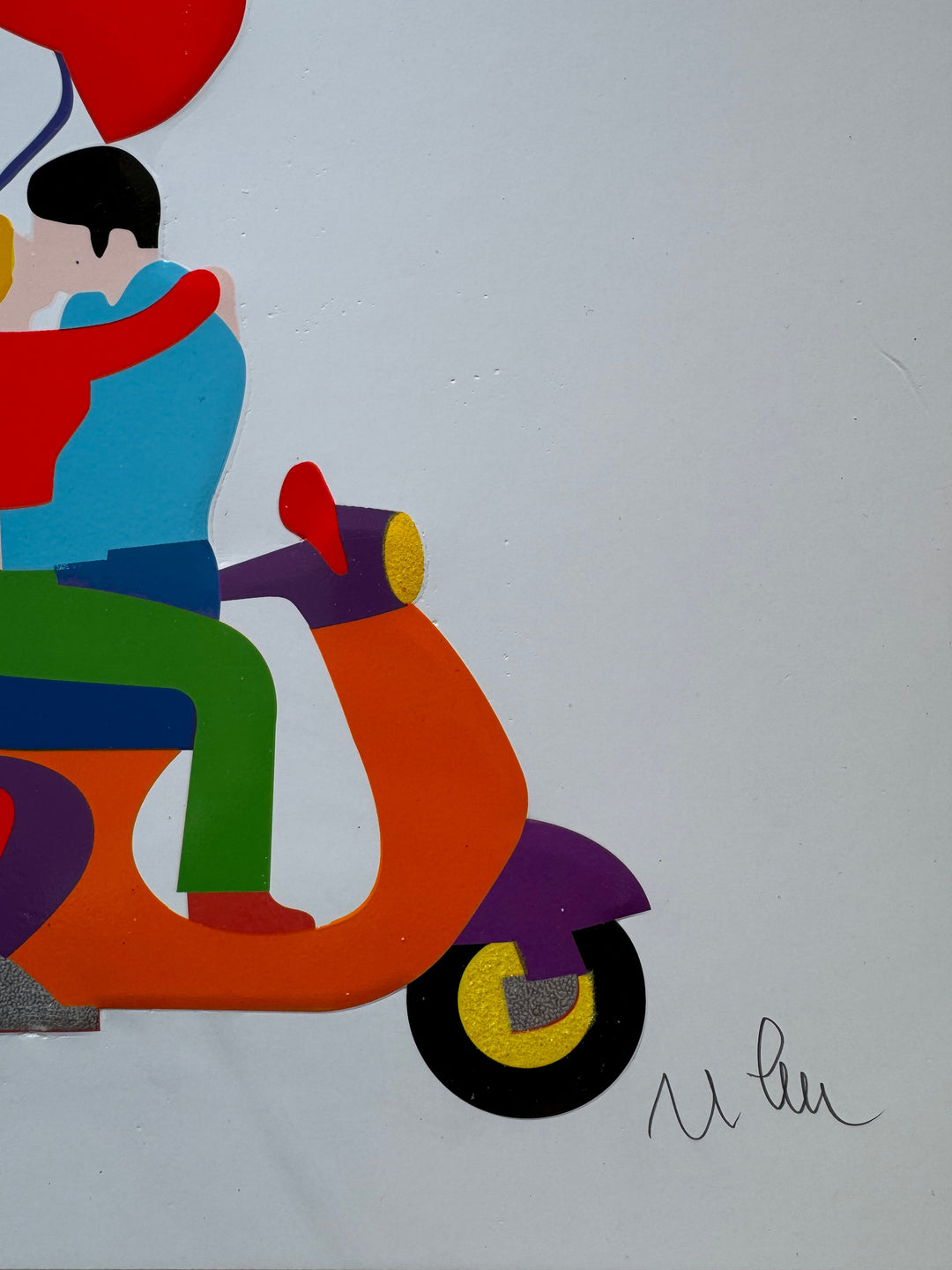 Kissing heart | Marco Lodola