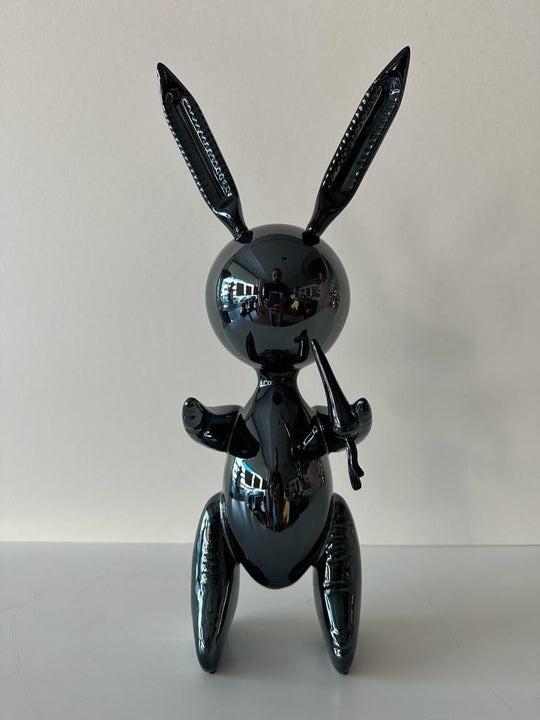 Balloon Rabbit Black | Jeff Koons (After)