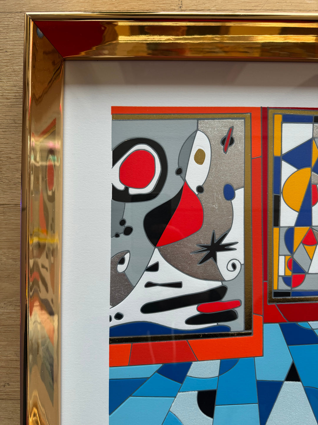 Opera incorniciata: The tourist | Ugo Nespolo