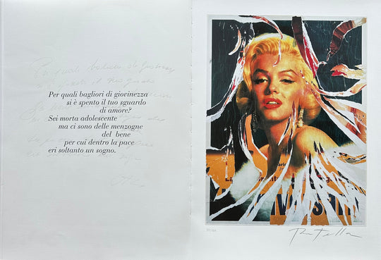 Bellezza Eterna | Mimmo Rotella & Alda Merini