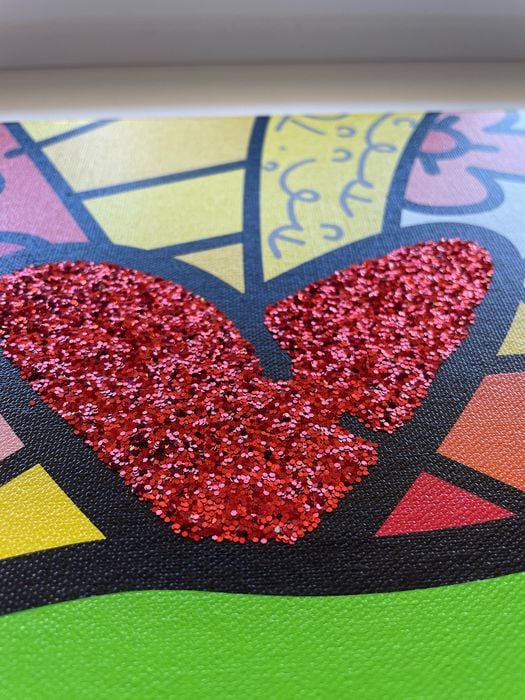 Opera incorniciata: Forever | Romero Britto