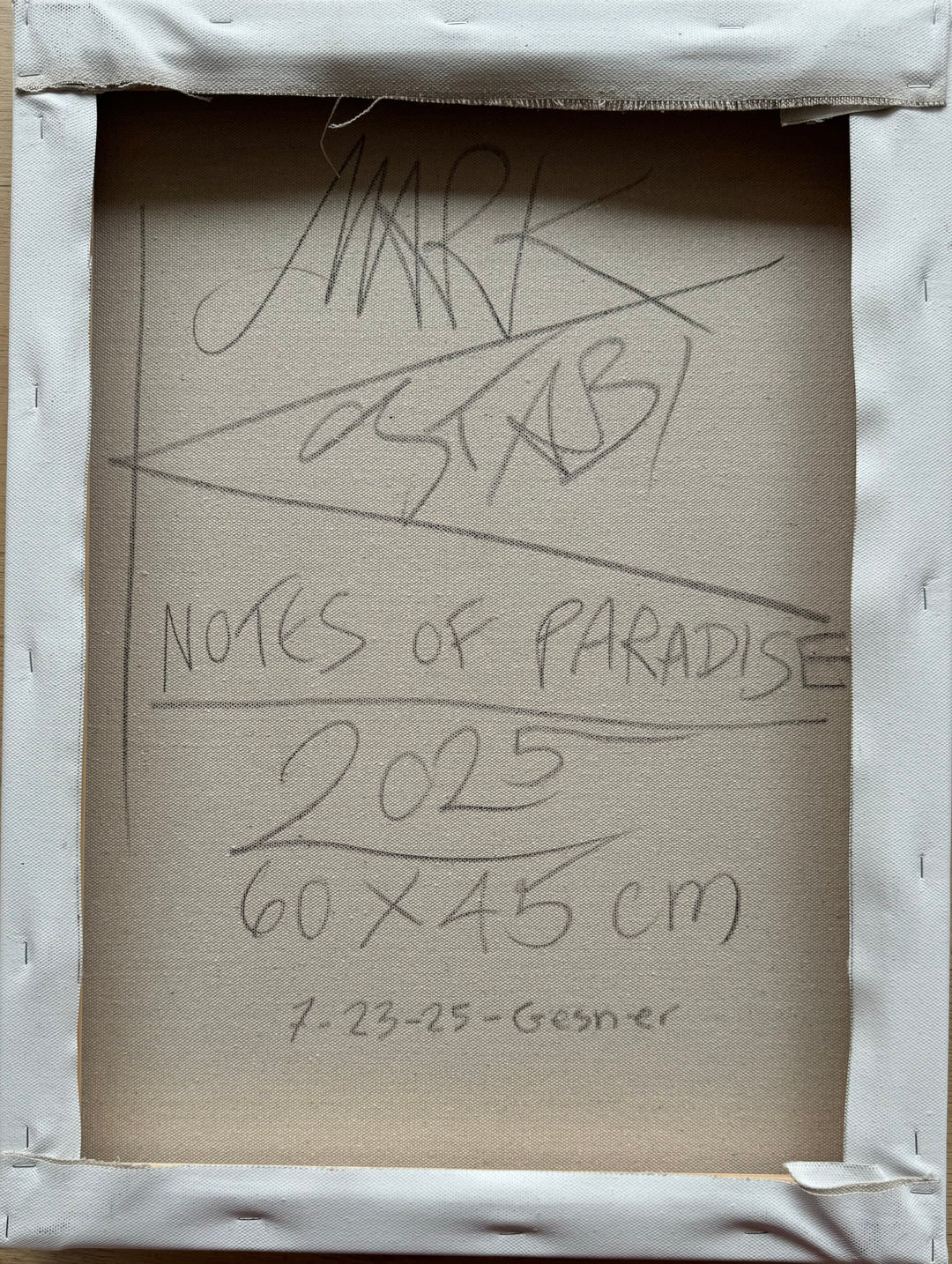 Notes of paradise  | Mark Kostabi - Arte Focus™