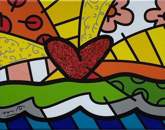 Opera incorniciata: Forever | Romero Britto