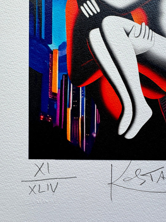 Futures entwined | Mark Kostabi