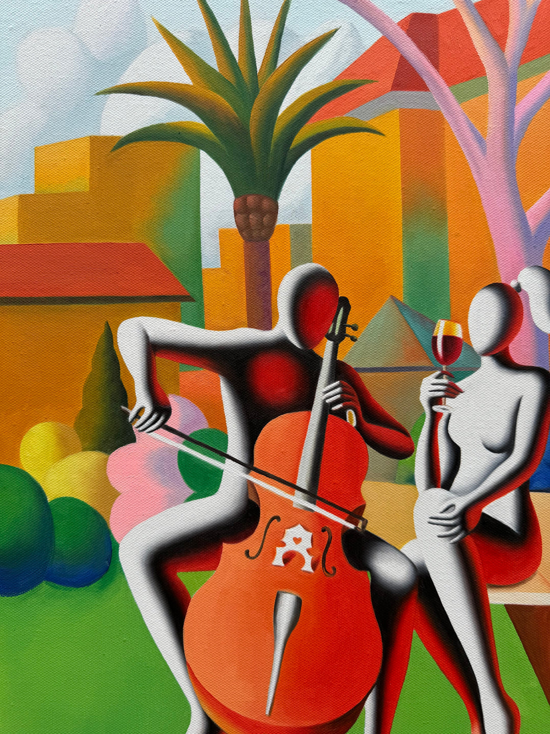 Notes of paradise  | Mark Kostabi - Arte Focus™