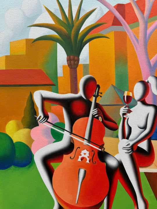 Notes of paradise  | Mark Kostabi - Arte Focus™