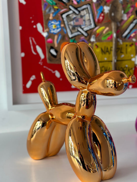 Balloon Dog Orange Gold XXL | Jeff Koons (After)