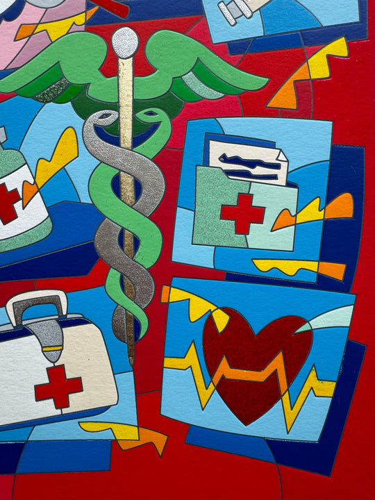 Esculapio  | Ugo Nespolo