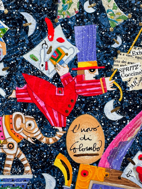 Il giorno inizia dalle pagine dei libri (fondo bianco) | Francesco Musante