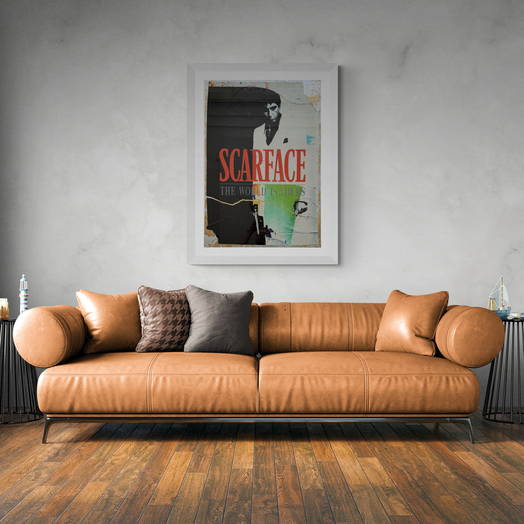 Opera incorniciata: Scarface | Giuliano Grittini