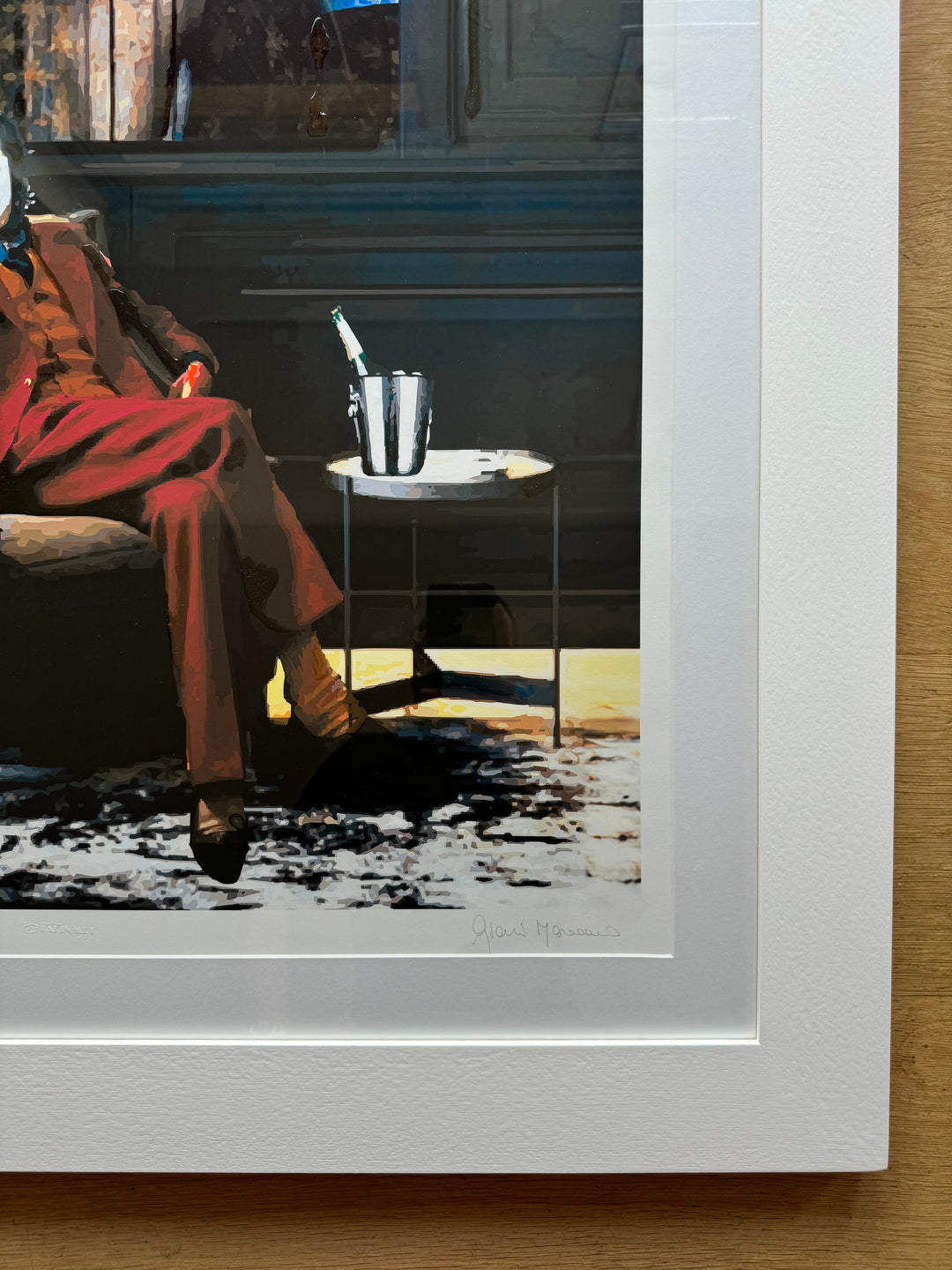 Opera incorniciata: Prosit II | Gianni Moramarco