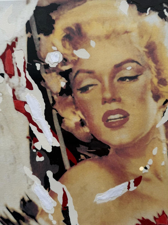 Marilyn, I Volti II | Mimmo Rotella