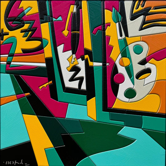 Forza fuggitiva | Ugo Nespolo