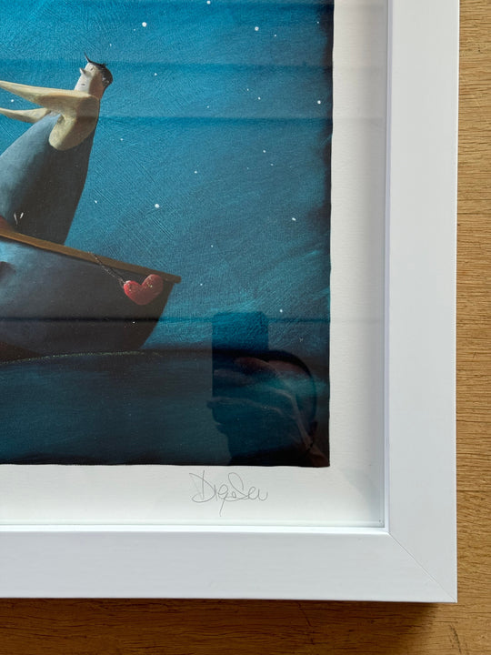 Opera incorniciata: "Col vento in poppa" | Diego Santini