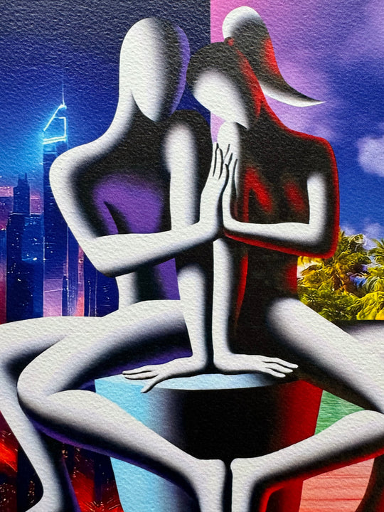 Due mondi, un destino | Mark Kostabi