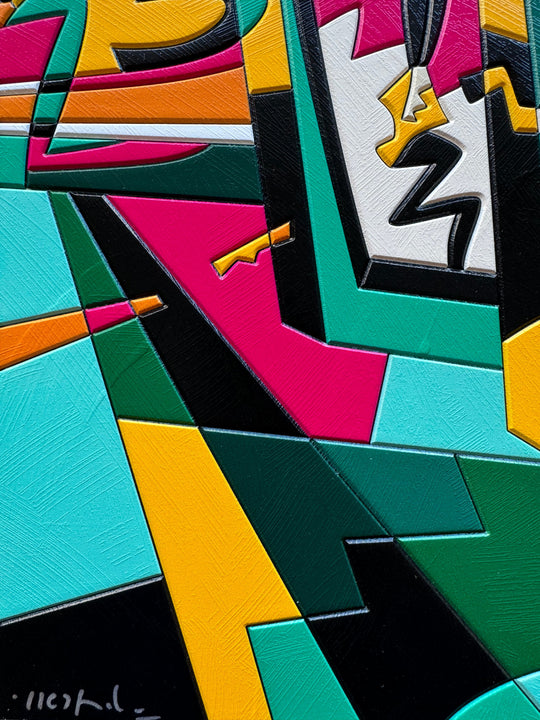 Forza fuggitiva | Ugo Nespolo