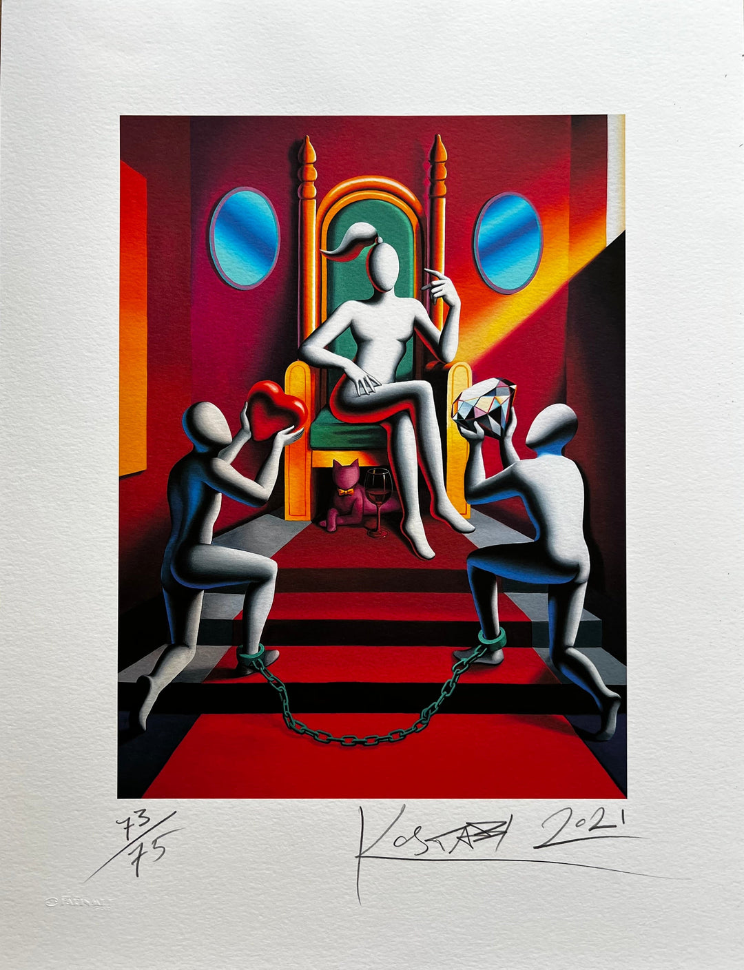 Desire and persuasion | Mark Kostabi