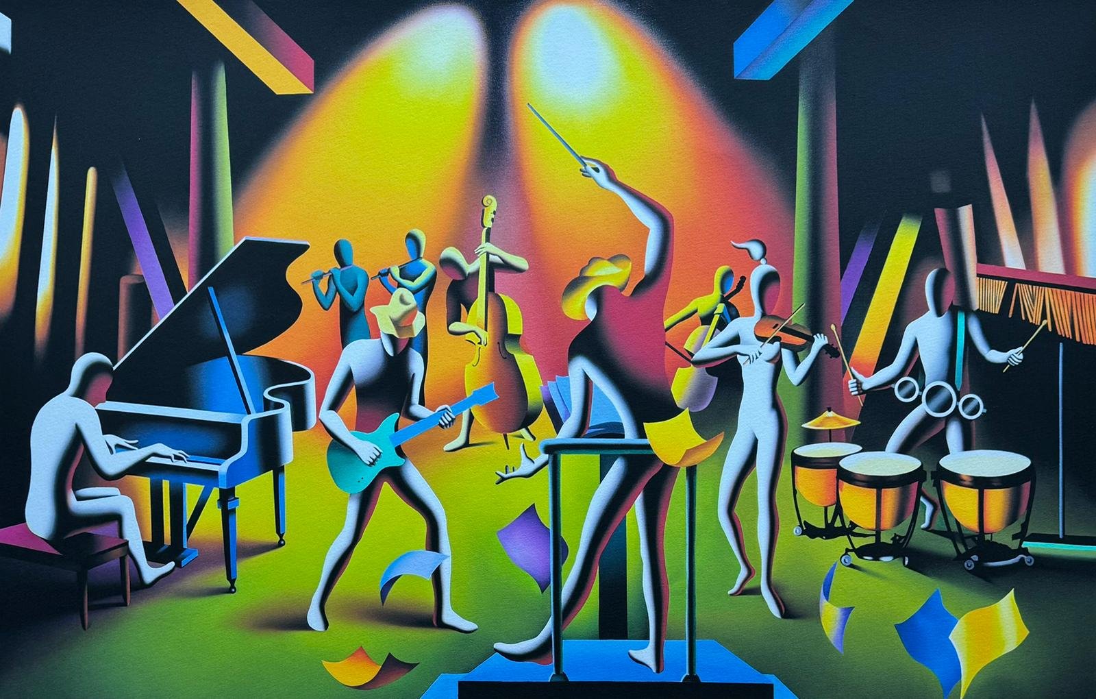 Echoes of eternity | Mark Kostabi - Arte Focus™
